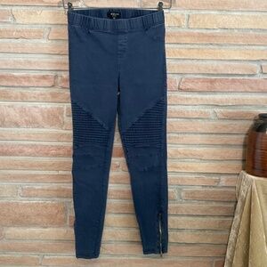 Moto Style Skinny Jeans Leggings